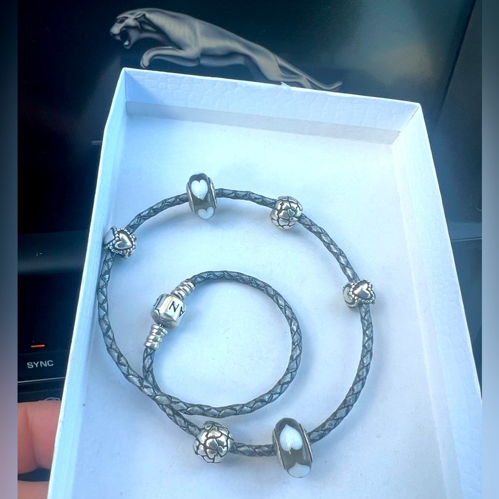Authentic Pandora Charms & Bracelet - Picture 1 of 4